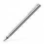 Neo Slim Shiny Fountain Pen, Medium, Stainless Steel